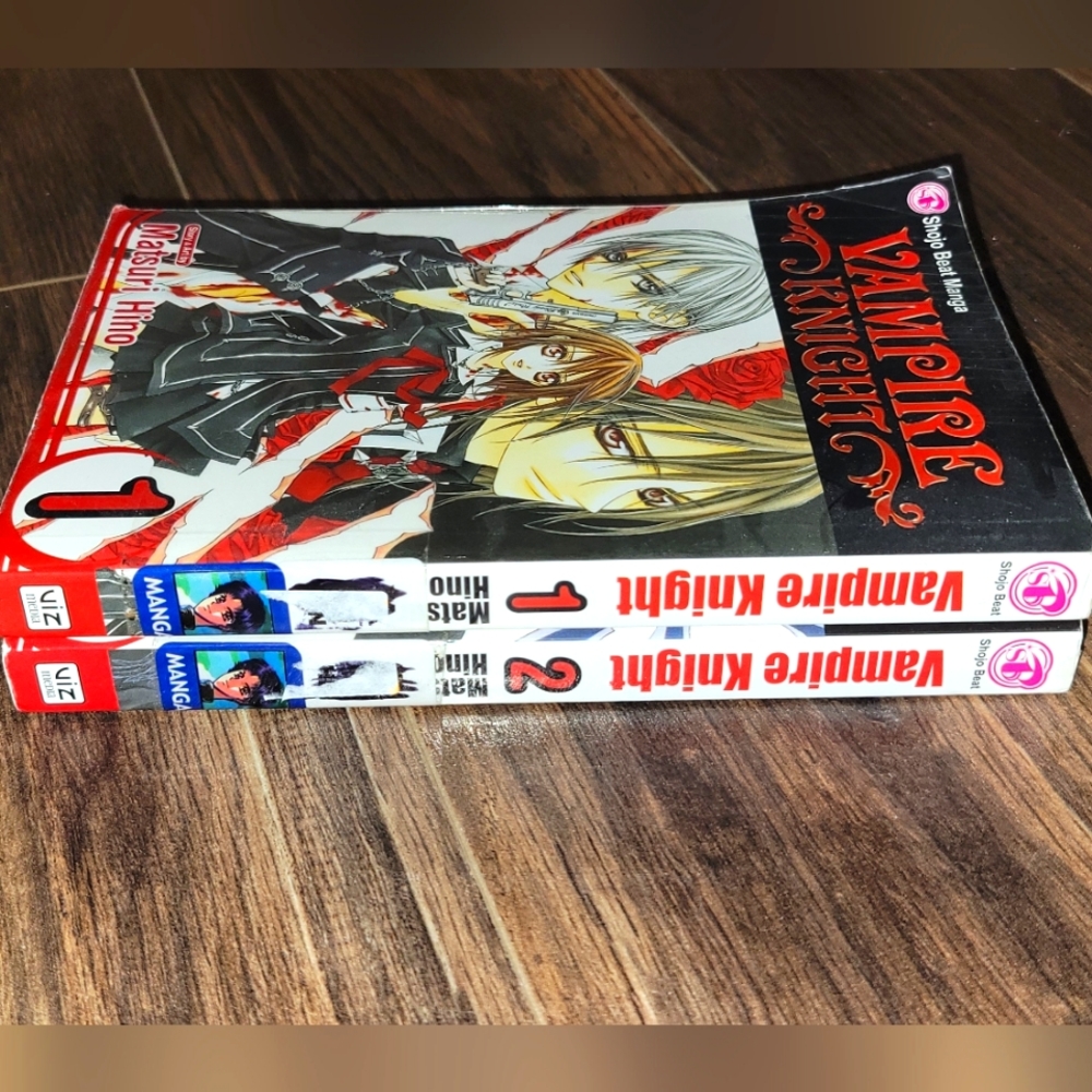 Vampire Knight volumes 1 & 2 (Matsuri Hino) Shojo Jump Manga